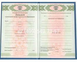 Диплом ПТУ 2010-2026 годов