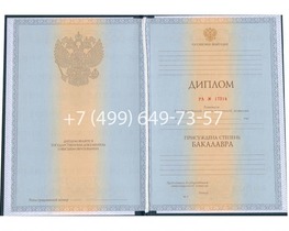 Диплом бакалавра 2012-2013 годов