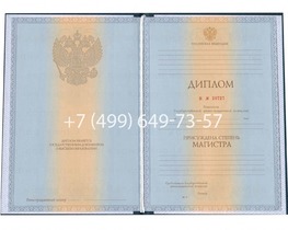 Диплом магистра 2012-2013 годов