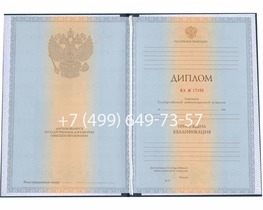 Диплом о высшем образовании 2012-2013 годов